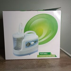 Portable Phlegm Suction Unit Aspirator Machine Dental 1 Liter  IS013485 NEW
